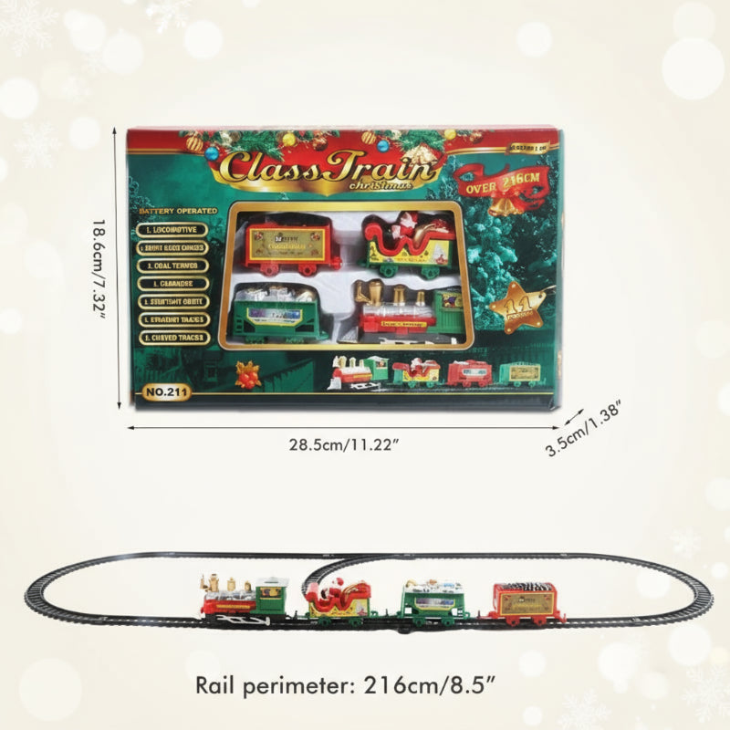 XmasTrain – Feestelijk & Leuk – Elektrische Treinset voor Kerst