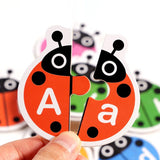 Wooden Letter Matching Game – Leren & Spel – Alfabet Puzzel