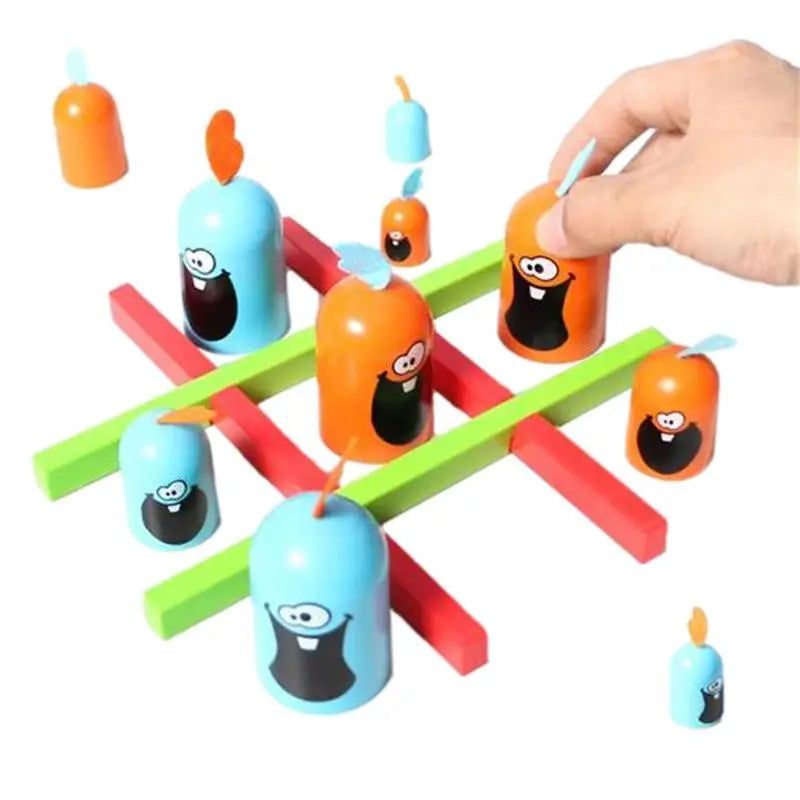 Chomp TicTacToe™ - Hap en Win - Boter-kaas-en-eieren