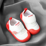 Mini Fashion™ - Ademend Materiaal - Schoenen met print