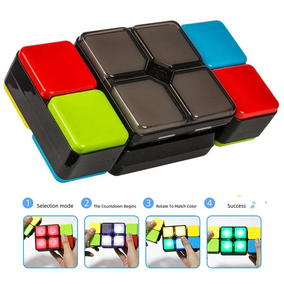 Puzzle Flip Pro™ - Puzzelplezier & muziek in je Handpalm - Puzzelkubus