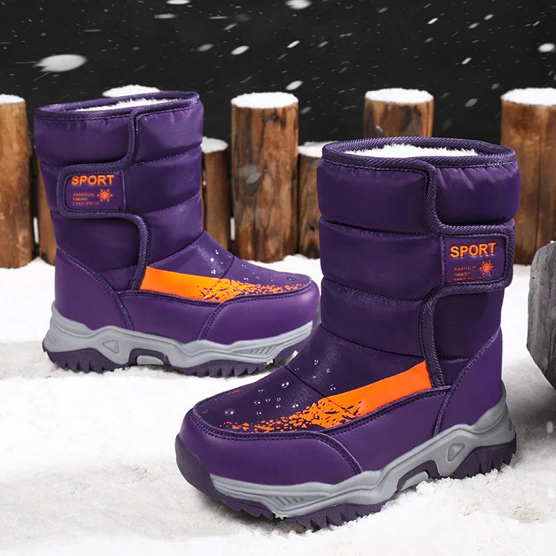 Mini Fashion™ - Zachte Pluche Voering - Winterlaarzen