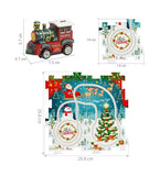 DIY Xmas Train Track™ - Bouw je eigen kerstwonderland - Kerst Trein puzzel