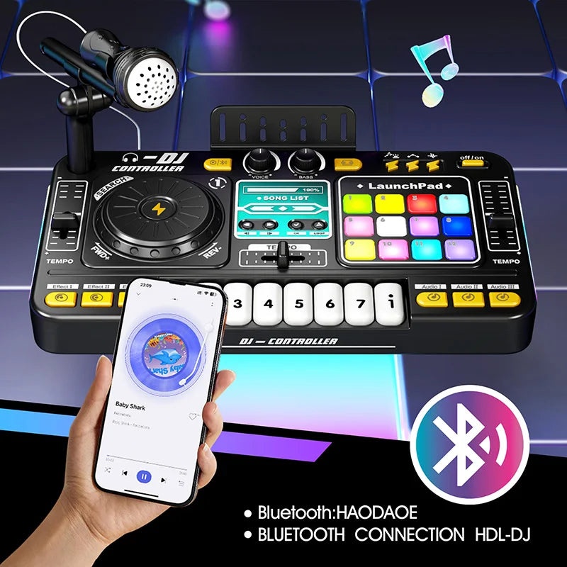 MiniDJ – Muzikaal & Interactief – DJ Mixer Speelgoed