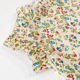 Mini Fashion™ - Zomerse Bloemen - Bloemenprint Top & Rok