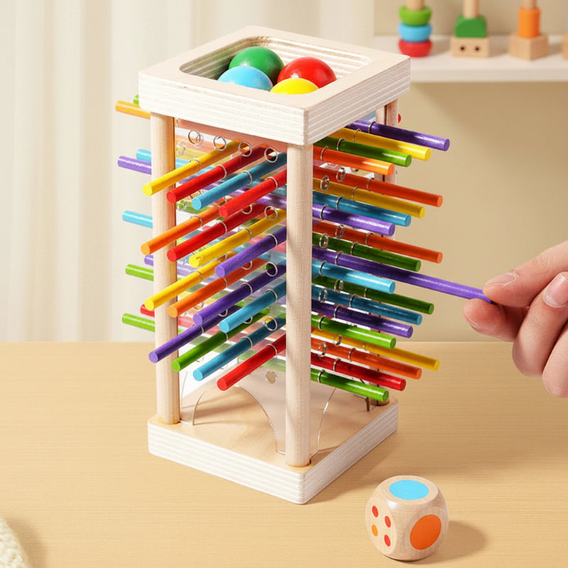 Wooden Stick Battle Game – Denken & Interactief – Strategie Bordspel