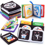 Rattle Book™ - Geluid & Beweging - Stoffen Boekje