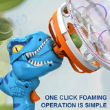 BubbleBoom – Stoer & Muzikaal – Dino Bubbelmachine
