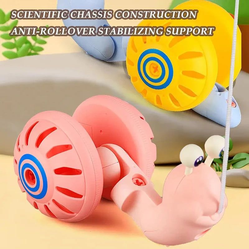 Snail Toy™ - Slak op pad - Looptouw speelgoed
