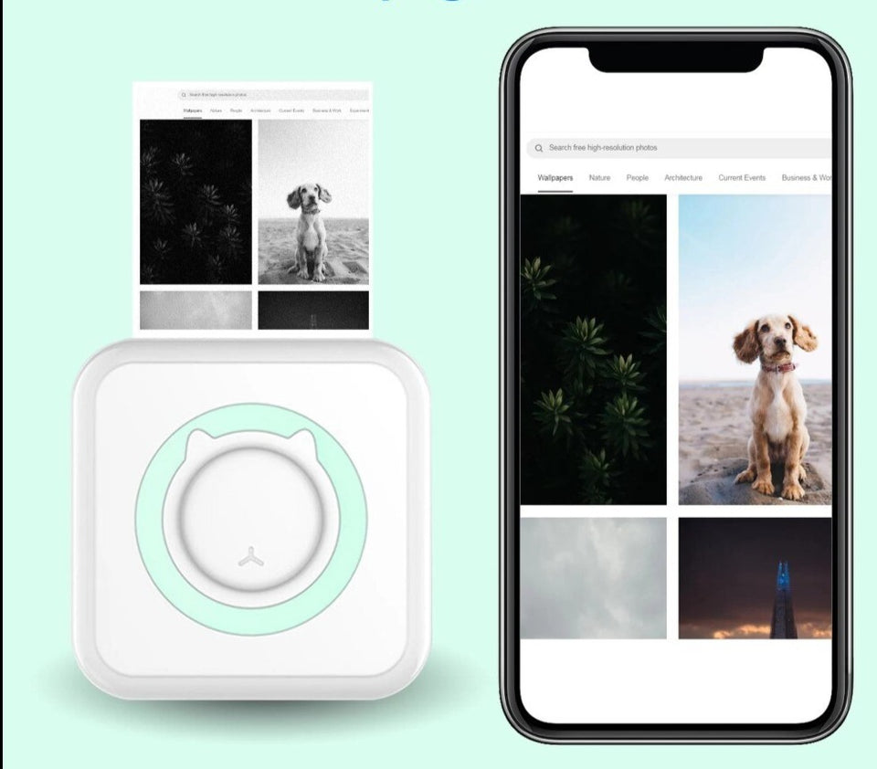 Kids Instant Photo Printer™ - Maak foto's en deel direct - Fotoprinter