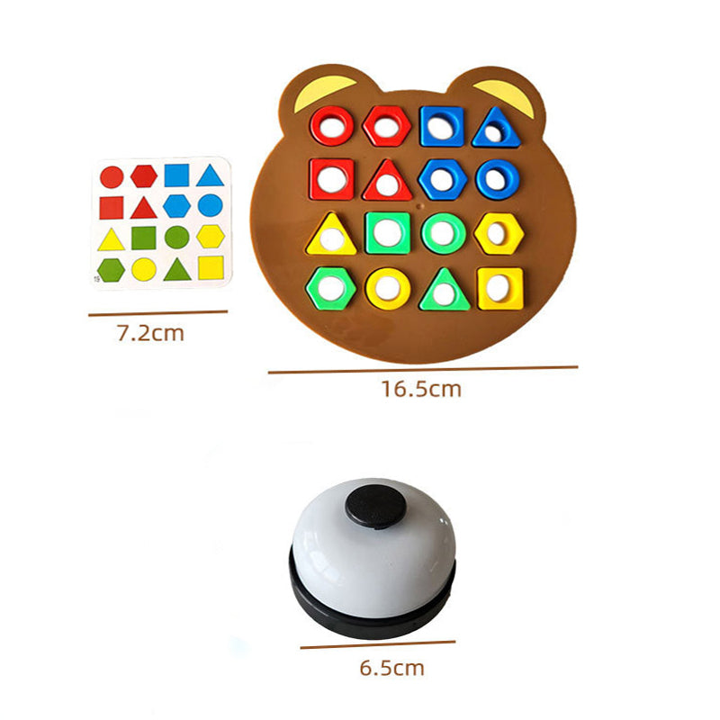 Shape Bear™ - Leer vormen herkennen - Vormenpuzzel