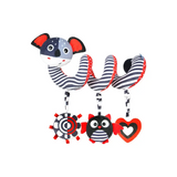 Baby Spiral Toy™ - Autostoel & Kinderwagen Speelgoed