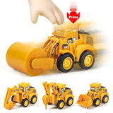Construction Toy™ - Kleine ingenieurs in actie  - Speelgoed Graafmachine