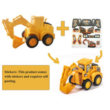 Construction Toy™ - Kleine ingenieurs in actie  - Speelgoed Graafmachine