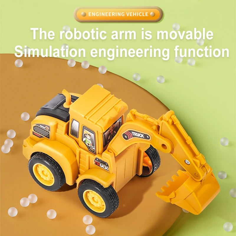 Construction Toy™ - Kleine ingenieurs in actie  - Speelgoed Graafmachine