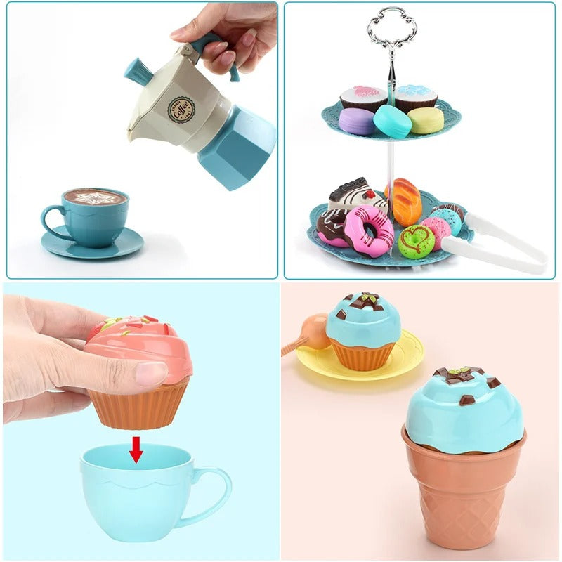 Cafe Set™ - Barista & Bakker in de dop - Café & Bakkerij Speelgoedset