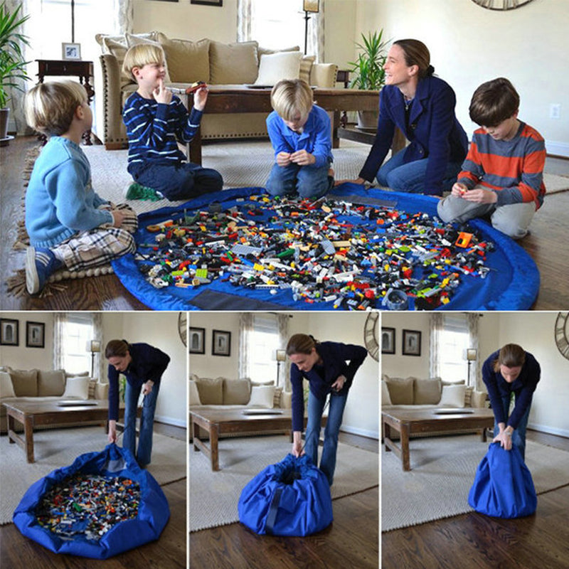Toy Storage Bag™ - Eenvoudig georganiseerd - Speelkleed & opbergzak in 1