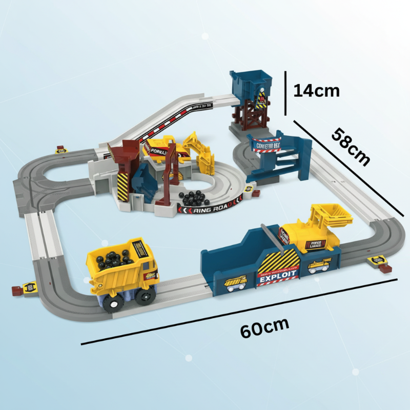 WorkZone – Fantasierijk & Leuk – Elektrische Bouw Race Set