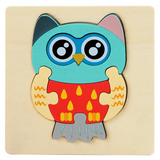 3D Wooden Puzzle™ - Speels Dierenavontuur - Legpuzzel