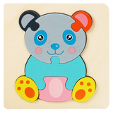 3D Wooden Puzzle™ - Speels Dierenavontuur - Legpuzzel