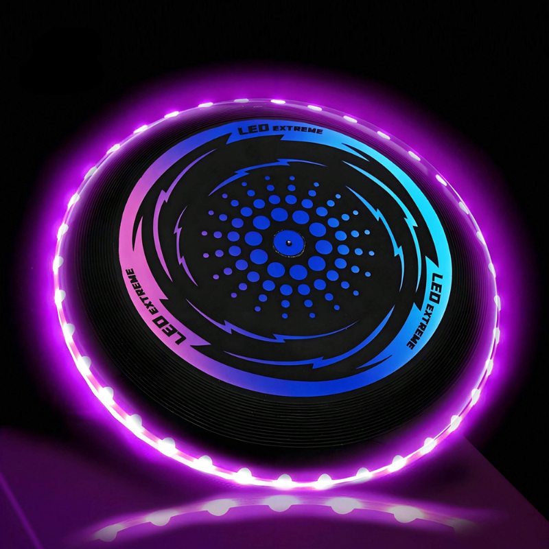 NightFly – Lichtgevend & Stevig – LED Frisbee