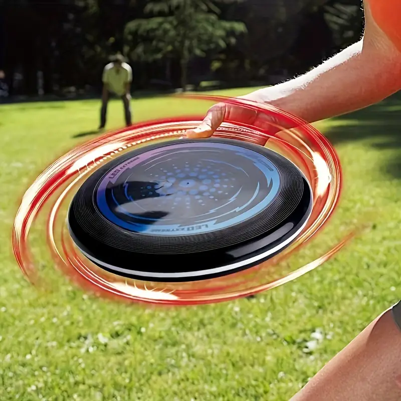 NightFly – Lichtgevend & Stevig – LED Frisbee