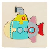 3D Wooden Puzzle™ - Speels Dierenavontuur - Legpuzzel