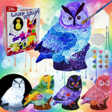 MiniCrafters – Creativiteit & Leren – DIY Lamp Dieren Schilderset