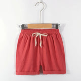 Mini Fashion™ - Sneldrogend Materiaal - Katoen-linnen Short