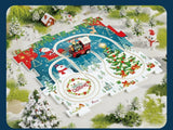 DIY Xmas Train Track™ - Bouw je eigen kerstwonderland - Kerst Trein puzzel