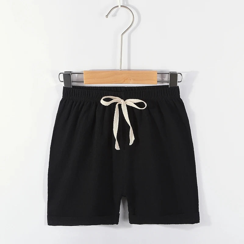 Mini Fashion™ - Sneldrogend Materiaal - Katoen-linnen Short