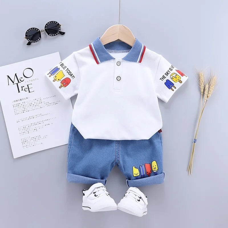 Mini Fashion™ - Comfortabel & Zacht - Jongens Zomerset