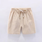 Mini Fashion™ - Sneldrogend Materiaal - Katoen-linnen Short