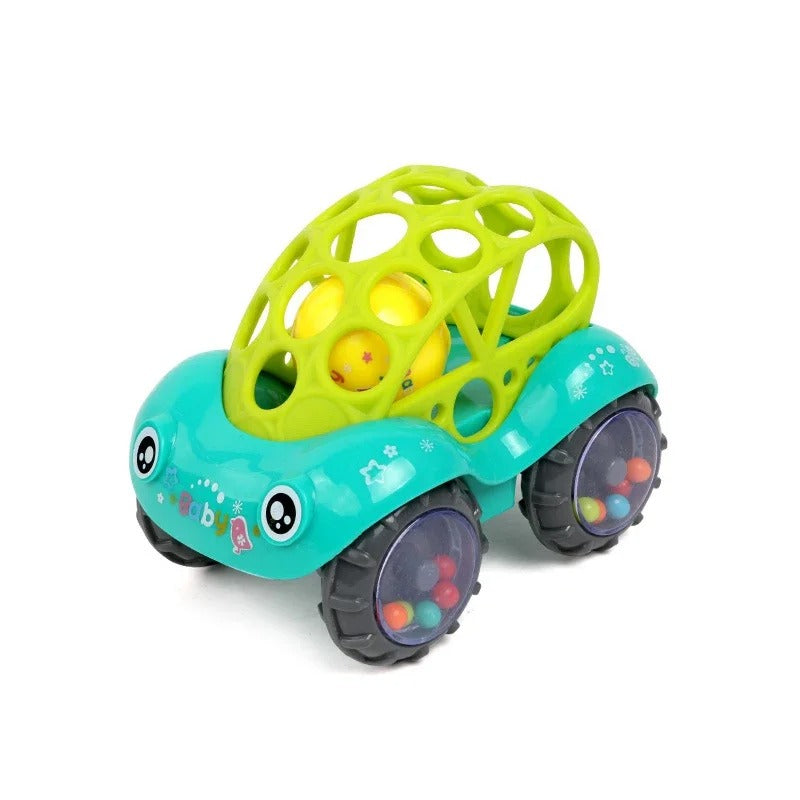 Ball Car™ - Rollende Rammelpret - Speelgoedauto