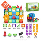 Animal Magnetic Building Blocks™ - Magnetische Bouwmagie - Magnetische Dieren Tegels