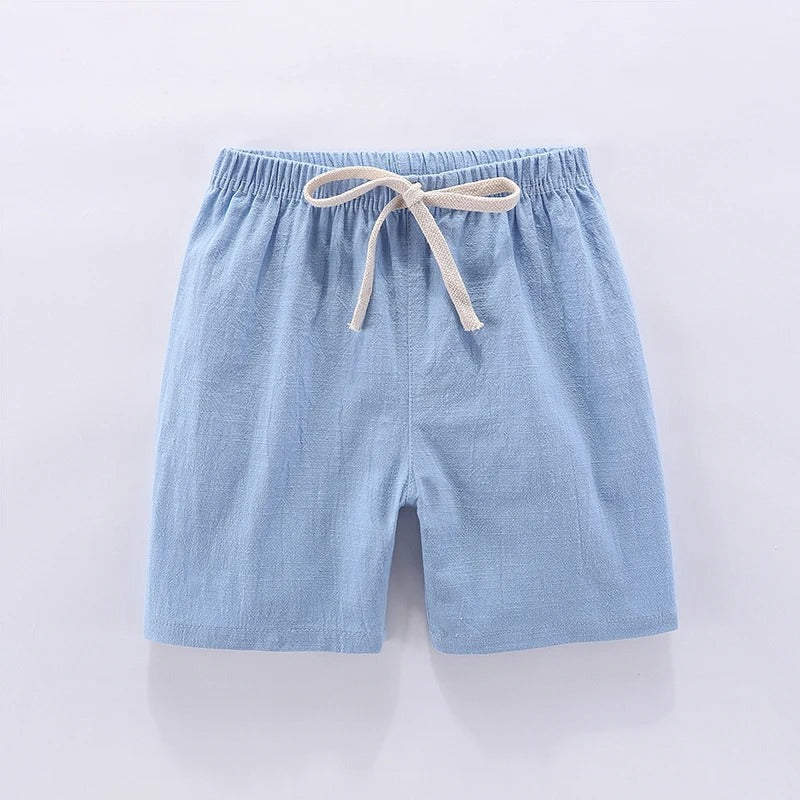 Mini Fashion™ - Sneldrogend Materiaal - Katoen-linnen Short