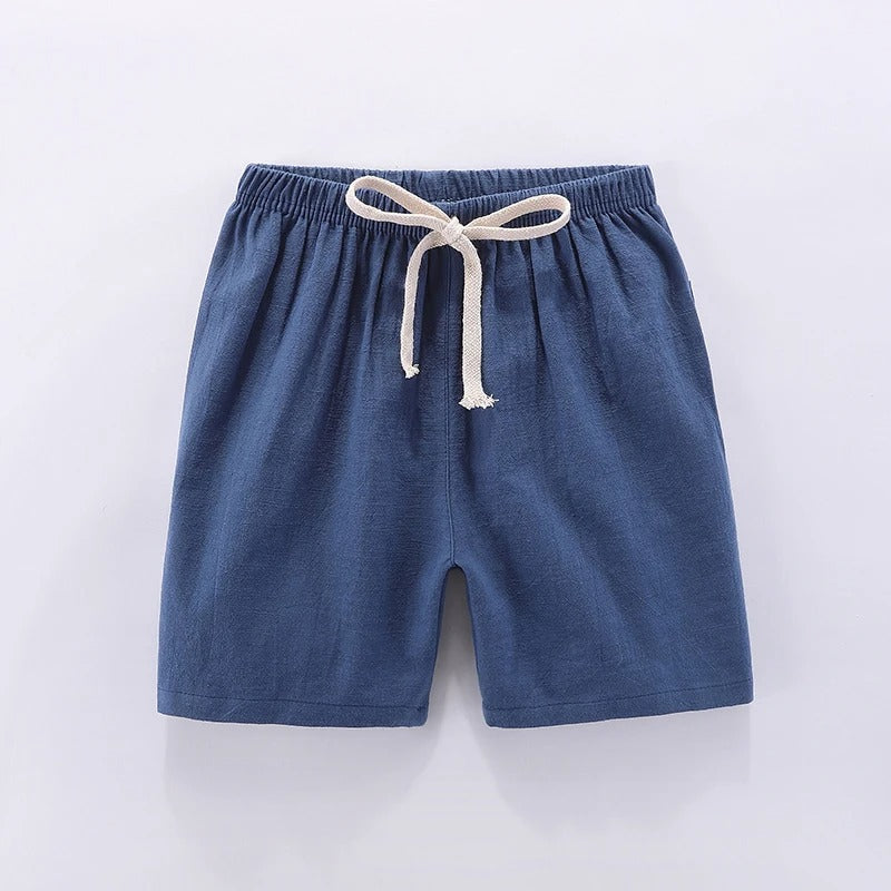 Mini Fashion™ - Sneldrogend Materiaal - Katoen-linnen Short