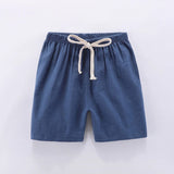 Mini Fashion™ - Sneldrogend Materiaal - Katoen-linnen Short