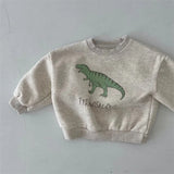 Mini Fashion™ - Leuke Dinosaurus Print - Dino Sweater