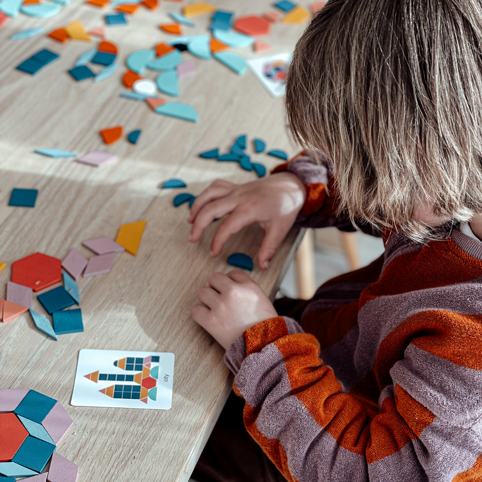 Woods™ | Ontwikkel de creativiteit - Geometrische Vormenpuzzel
