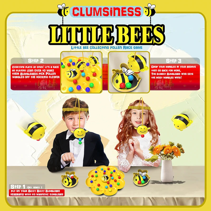 Buzzy Bee Magnetgame™ - Gegarandeerd een Lachexplosie - Clumsiness bordspel