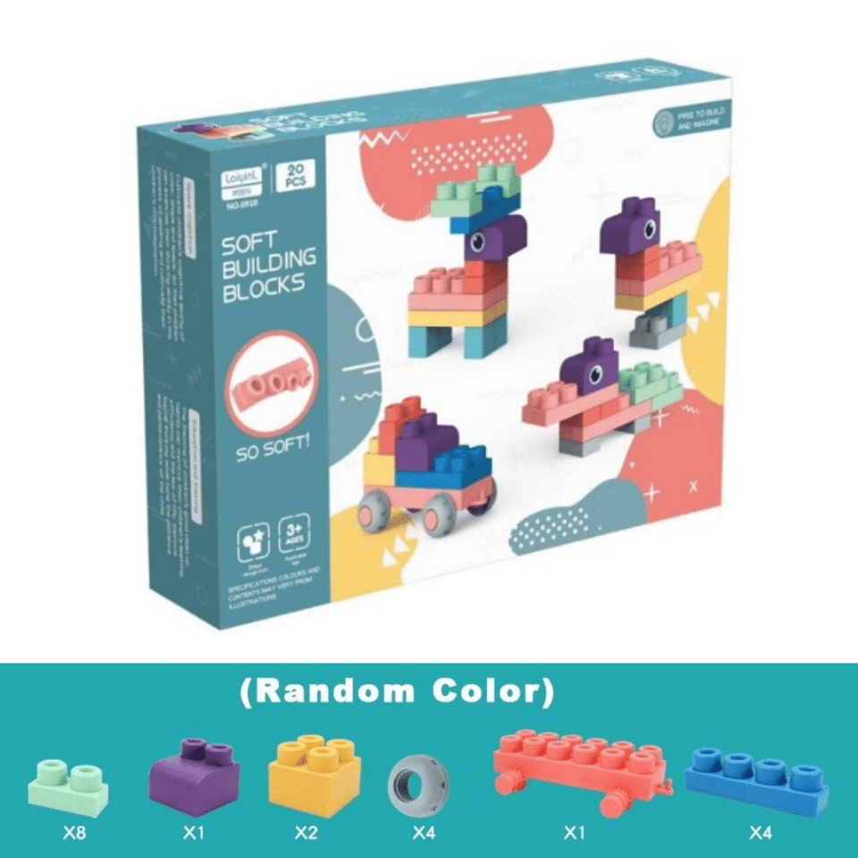 Soft Building Blocks™ | Bouwplezier voor ieder kind - Zachte Bouwstenen