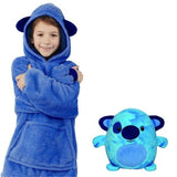 KnuffelHoodie™ - Hoodie en knuffel in een! - Warm & Multifunctioneel