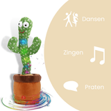 Happy Cactus™ - Reageert op geluid - De pratende cactus