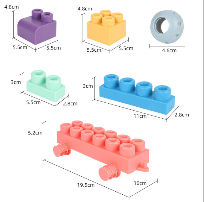 Soft Building Blocks™ | Bouwplezier voor ieder kind - Zachte Bouwstenen