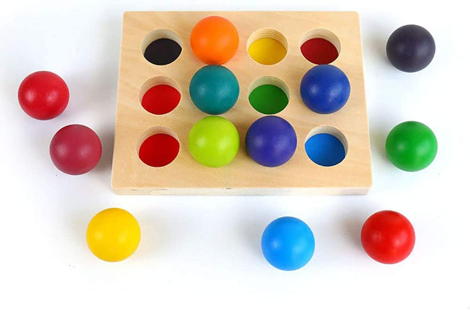 Woods™ - Rainbow Balls - Sorteerspel