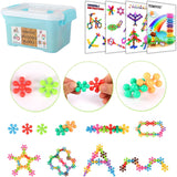 3D Building Blocks™ - Ontwikkel de creativiteit - Sneeuwvlok Bouwstenen
