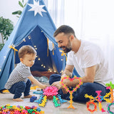 3D Building Blocks™ - Ontwikkel de creativiteit - Sneeuwvlok Bouwstenen