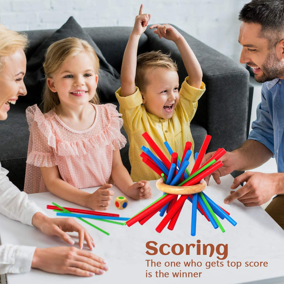 Woods™ - Houd de balans in het spel! - Mikado spel