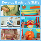 Sensory Book Board™ - Ontdek en leer door voelen - Vilt Boek